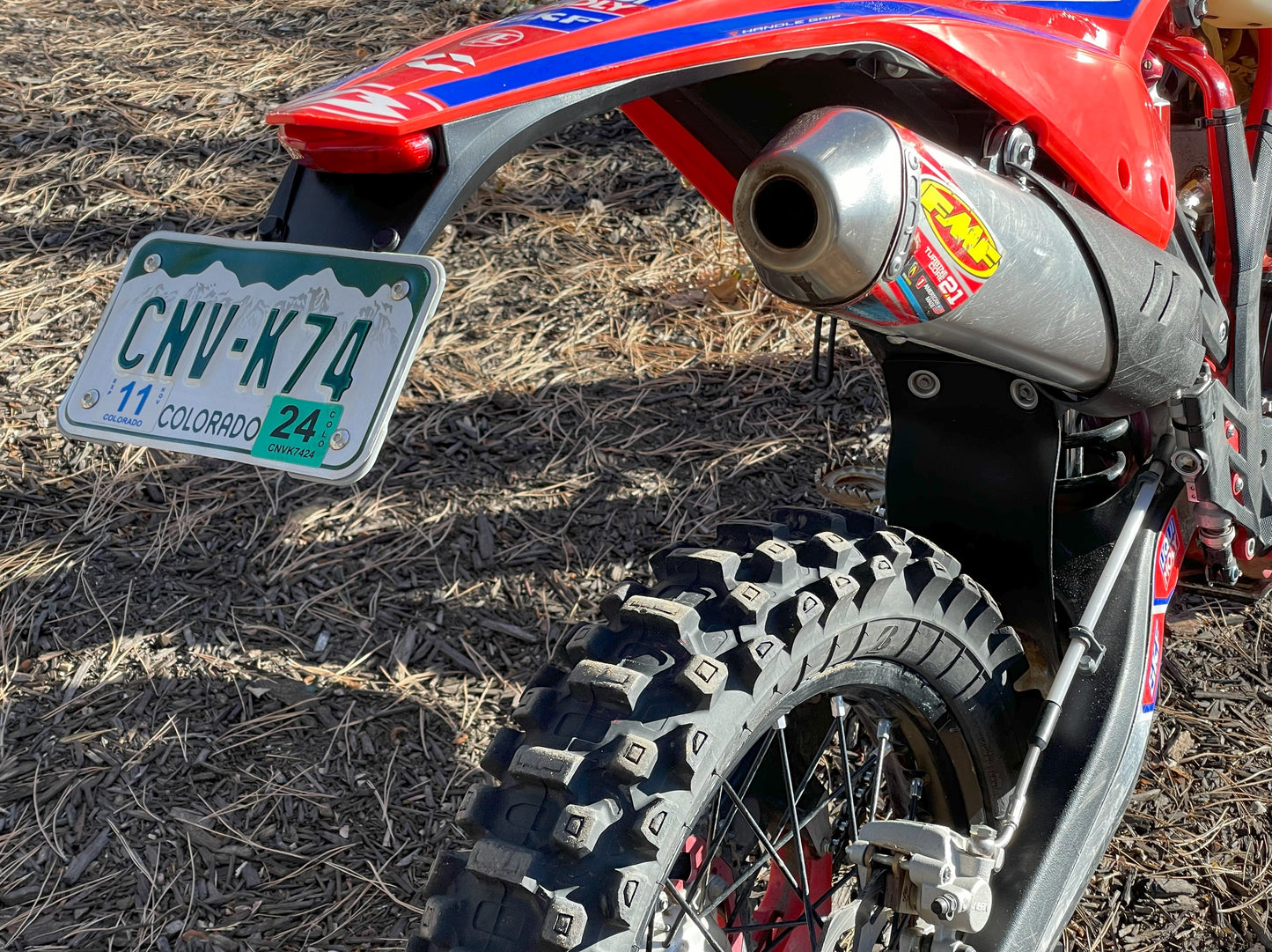 The Mullet, License Plate Holder